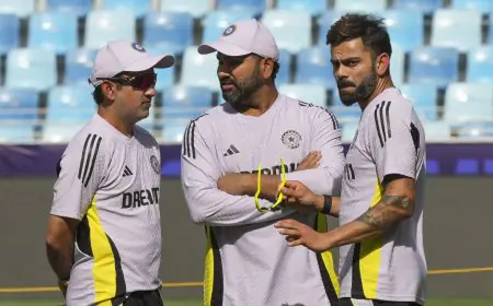 Gambhir Slammed For Social Media Post Right Before Champions Trophy Final