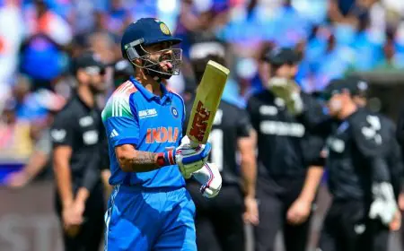 Kohli vs Santner Holds Key To Outcome In India-NZ Champions Trophy Final