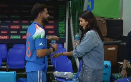 Watch: Virat's Special Moment With Anushka After Champions Trophy Triumph