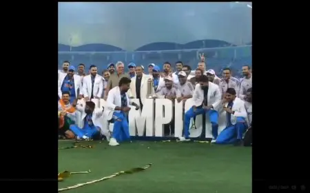 Shreyas Brings Back Memories, Turns Into 2013 Virat At CT 2025 Celebration