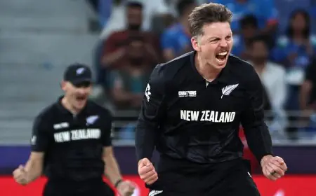 Michael Bracewell To Lead Depleted New Zealand In Pakistan T20I Series