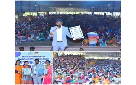 Historic Aari Workers Conference 2025 Sets World Record with 5000 Plus Women