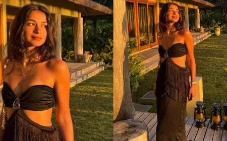 Rysa Panday Is The Next Gen Z Fashionista And Her Black Cutout Birthday Dress Is Proof