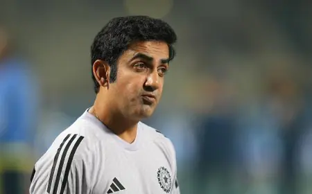 "Fixtures, New Captain": Report Lists Gambhir's Challenges For Next 2 Years