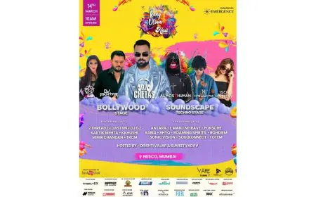 Emergence Presents Rang Utsaav 2025 – India’s No.1 Holi Event