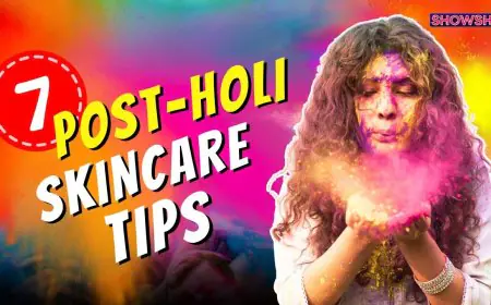 7 Post Holi Skincare &amp; Haircare Tips To Remove Dirty Stains After Playing With Colours | Expert Tips