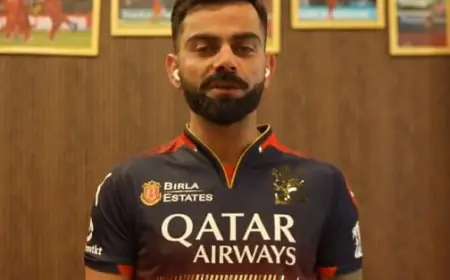 Watch: Virat Kohli Joins RCB Squad Ahead Of IPL 2025