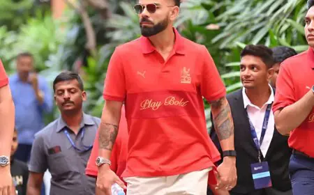 "Can't Talk About Chhole Bhature": Kohli Blasts Broadcasters At RCB Event