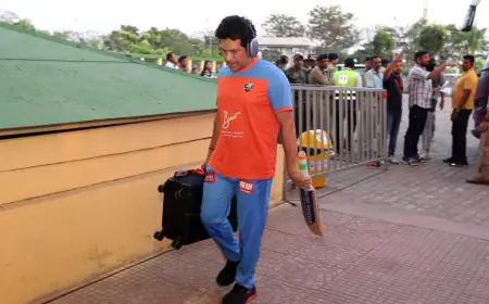 Sachin Tendulkar Discreetly Tests "Ten X You" Cricket Gear On And Off Field