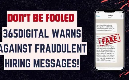 ALERT: Beware of Fake Job Offers Misusing 365Digital’s Name