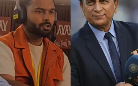 Pant Mimics Gavaskar's 'Stupid, Stupid, Stupid' Remark, Sets Internet On Fire