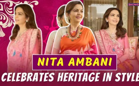 Nita Ambani Stuns In Two Manish Malhotra Sarees At Vantara Inauguration; DECODING The Elegant Looks