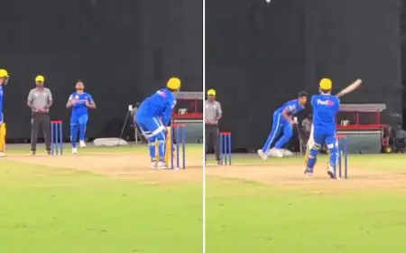 Watch: Ashwin's Reaction Sums Up Dhoni's Perfect Reply To Pathirana's Yorker
