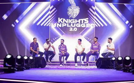 KKR Stars Assemble At The Knights Unplugged 2.0