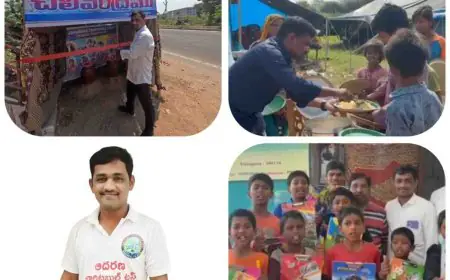 B. Sai Krishnadev: A Philanthropic Leader Uplifting Society through Adharana Charitable Trust