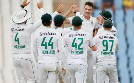 No Home Tests For South Africa Men's Team In 2025-26 Season