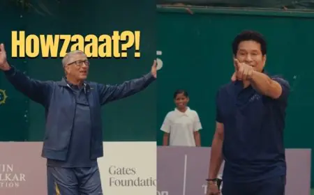 Viral: Sachin Plays 'Crennis' With Bill Gates, Microsoft Founder Stumped