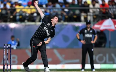 Henry Ruled Out, Jamieson Replaced In NZ's Squad For Last Two T20Is vs Pak