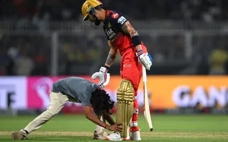 Watch: Virat Kohli Fan Breaches Security, Refuses To Let Go Of RCB Star