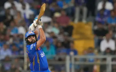 IPL 2025 Live: Ignored India Star Dismisses Rohit In First Over, MI 1 Down