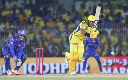 IPL 2025: Ravindra, Gaikwad Fifties Carry CSK To Four-Wicket Win Over MI