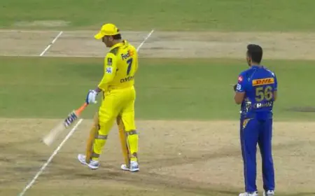 Watch: Deepak Chahar's Hilarious Attempt To Sledge Dhoni, Then Comes Reply