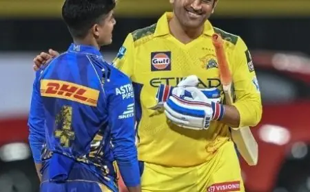 "Dhoni Asked Him...": What CSK Icon Told MI Debutant During Viral Interaction