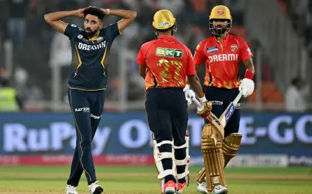 Updated IPL 2025 Points Table After GT vs PBKS Match