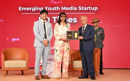ED Times honoured with Emerging Youth Media Startup 2025 at ET Now Business Conclave and Awards 2025