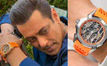 Salman Khan Wears Ram Mandir Watch By Jacob & Co Worth Rs 36 Lakhs For Sikandar Promotions