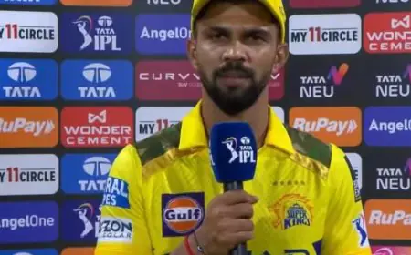 "It Was Just 50 Runs": Gaikwad's Bizarre Remark After CSK's Big Loss vs RCB