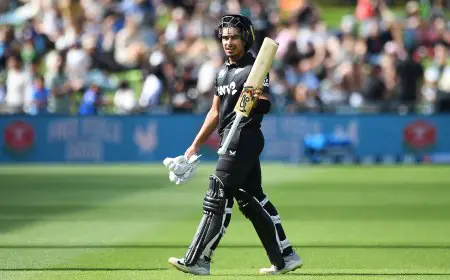 Lahore-Born NZ Debutant Breaks India Star's All-Time Record With Blitz vs Pak