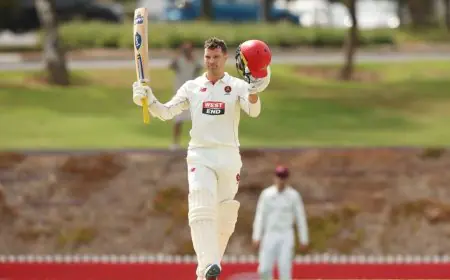 Carey Shines As South Australia End 29-Year Sheffield Shield Title Drought