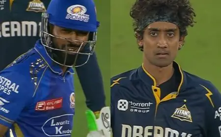 "F*** Off": Hardik Pandya Involved In Ugly Staredown With GT Star. Watch
