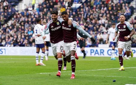 Marcus Rashford Double Fires Aston Villa Into FA Cup Semifinals