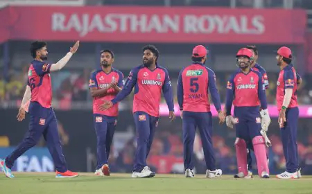 IPL 2025: Nitish Rana, Hasaranga Shine As RR Edge Past CSK By 6 Runs