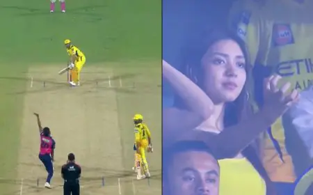 Watch: CSK Fangirl's Reaction To Dhoni's Dismissal Takes Internet By Storm