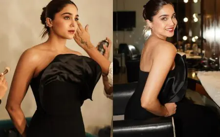 Sharvari Wagh In Gaurav Gupta's Black Ruffle Gown Is A Pure Winner