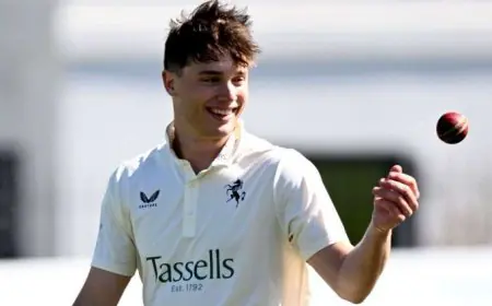 Flintoff's Eldest Son Corey Signs Two-Year Rookie Contract With Kent