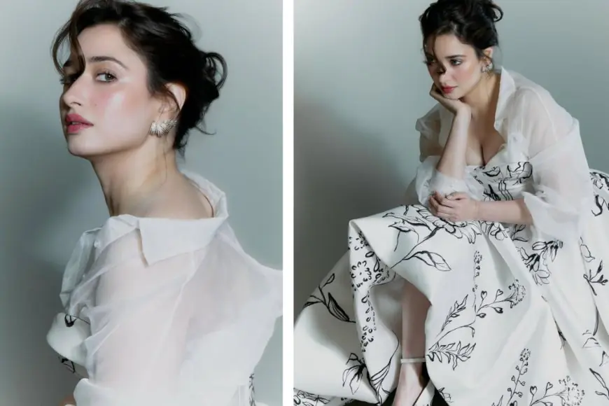 Tamannaah Bhatia’s Fairytale Moment in a Custom Gauri & Nainika Gown
