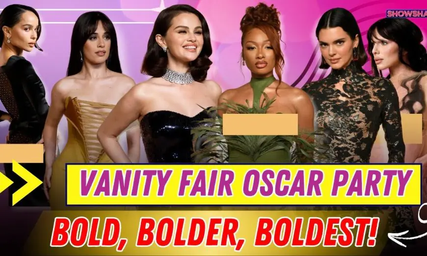 Megan Thee Stallion, Zoë Kravitz Go For Bold Dresses At Vanity Fair Oscar Party | Best Looks | N18G