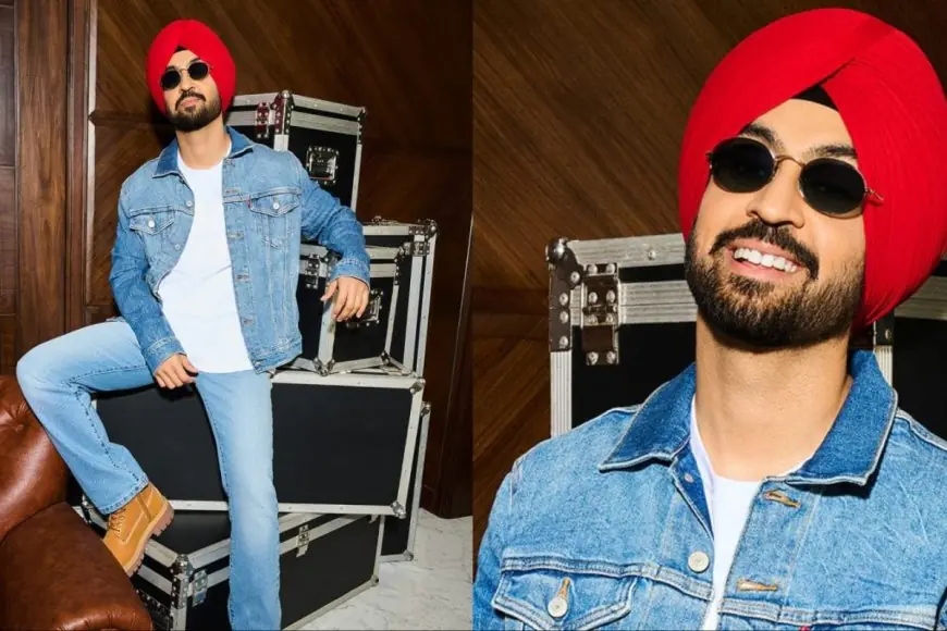 Diljit Dosanjh Becomes The First Punjabi Artist To Join Levi's As Global Brand Ambassador