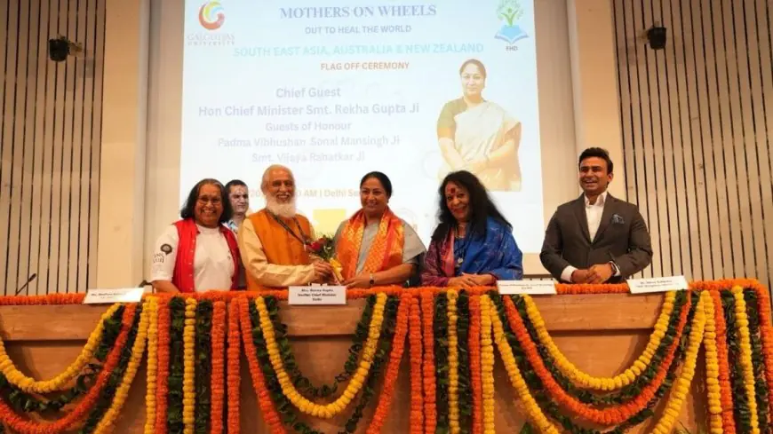 Flag Off Ceremony of “Mother on Wheels” Initiative at CM Office, Delhi