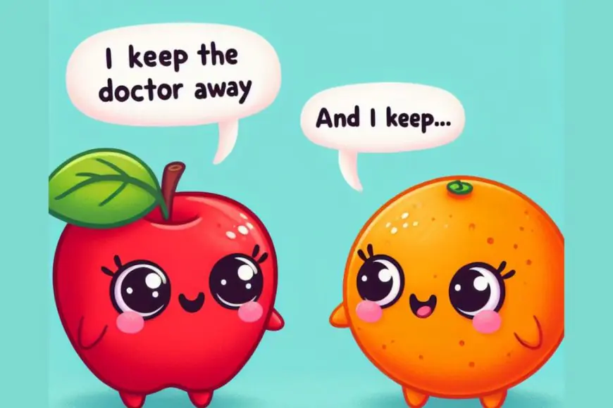 An Apple A Day, Keeps The Doctor Away. But What Does An Orange A Day Keep Away?