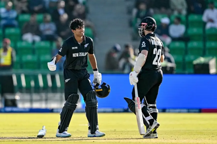 Ravindra, Williamson Lead NZ To Win Over SA, Set Up Summit Clash With India