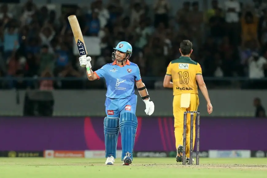 IML 2025: Sachin's Fifty In Vain As Australia Masters Beat India Masters