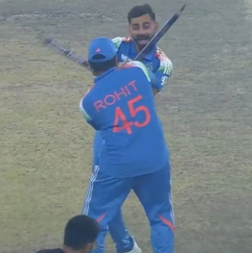 Watch: Rohit, Kohli's Dandiya Celebration After India's CT 2025 Triumph