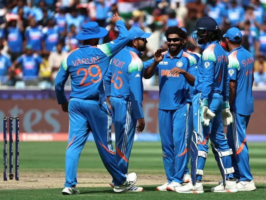 Jadeja Wins 'Fielder Of The Match' Medal After India Clinch CT 2025 Title