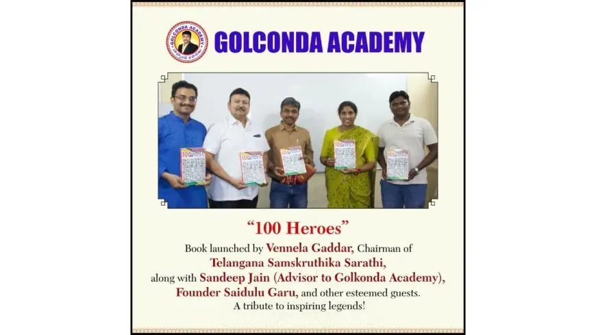 100 Heroes Book Launch: A Tribute to Freedom Fighters and Inspiring Legends