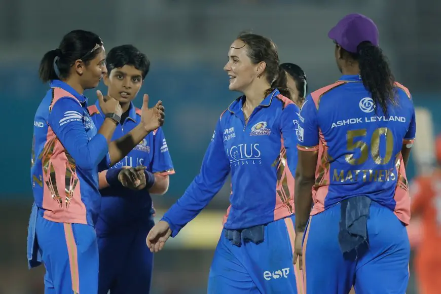 WPL 2025 Eliminator: Mumbai Indians Enter Final, Thrash GG By 47 Runs